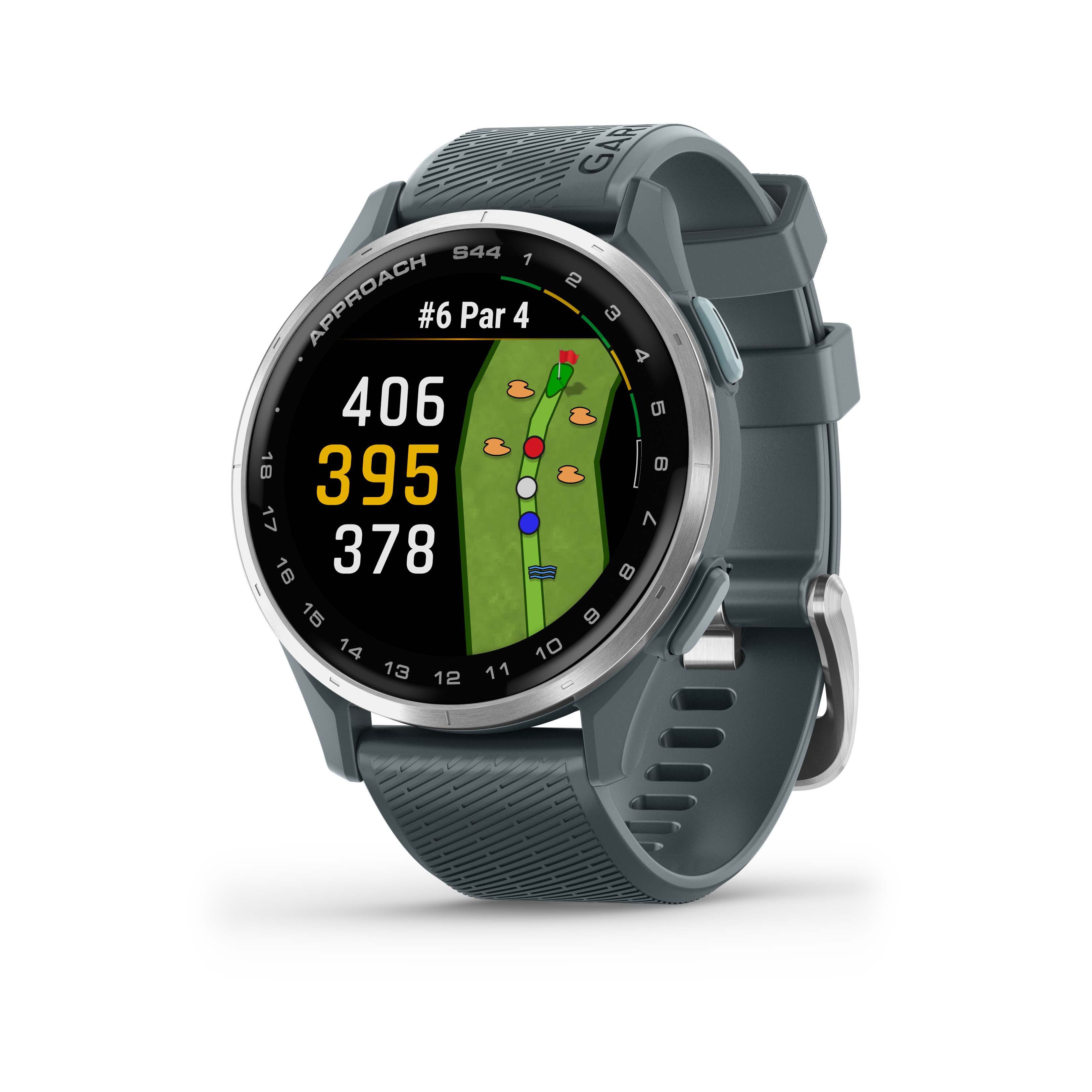 GARMIN Approach S44 本体 ゴルフGPSウォッチ Garmin Golf Approach S44 GPS Watch | RockBottomGolf.com